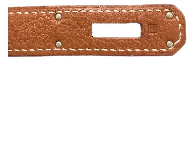 Hermès Borsa Hermes Birkin 35 in Gold Brown Marrone - vista 7