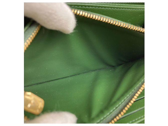 Louis Vuitton M82642 Coussin Zippy Wallet Blu Verde - vista 5