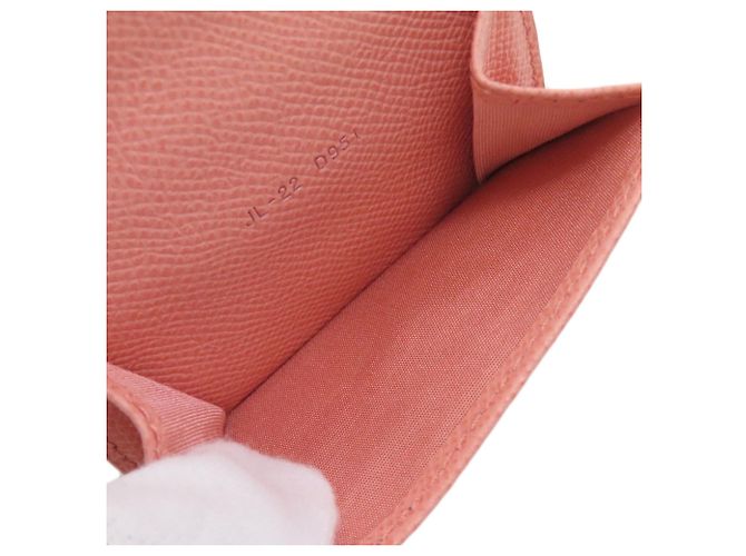 Cartera de doble pliegue Vara Ribbon Salvatore Ferragamo Rosa - vue 6