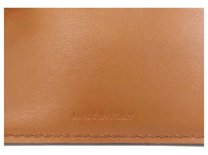 Céline Cartera pequeña con solapa Celine Triomphe Bi-fold Castaño - vista 10