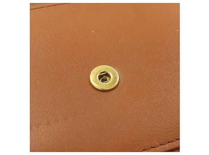 Céline Cartera pequeña con solapa Celine Triomphe Bi-fold Castaño - vista 18