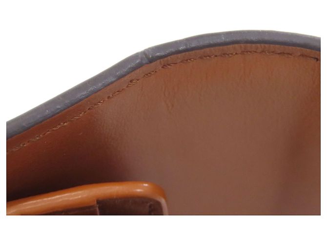 Céline Cartera pequeña con solapa Celine Triomphe Bi-fold Castaño - vista 21