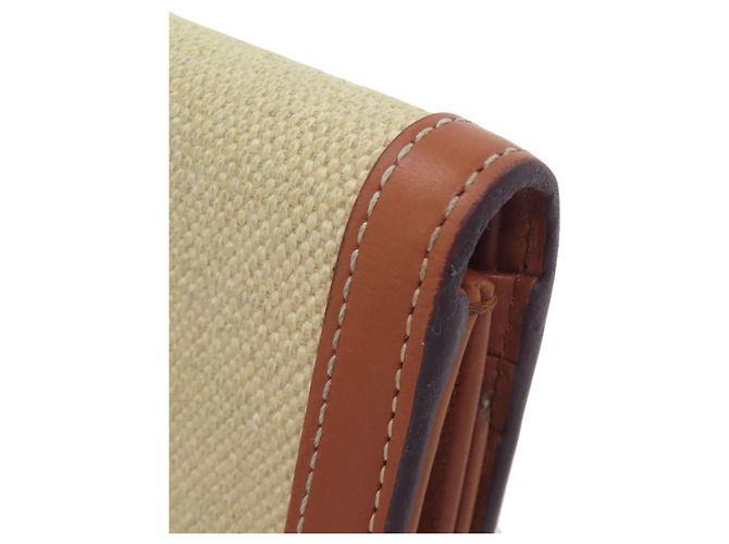 Céline Cartera pequeña con solapa Celine Triomphe Bi-fold Castaño - vista 31
