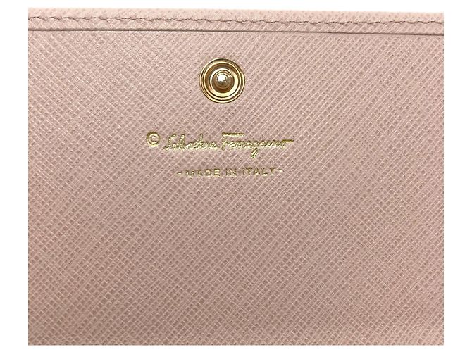 Salvatore Ferragamo Gancini Bi-fold Wallet Pink - Ansicht 7