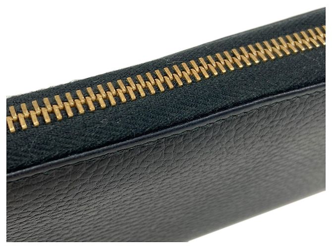 Marmont Cartera larga de piel de becerro Gucci Negro - vista 11