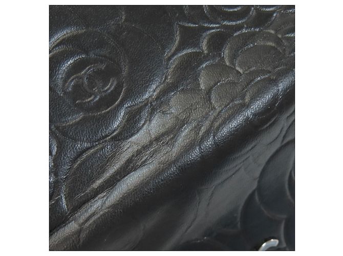 Chanel Camellia Long Wallet Schwarz - Ansicht 10