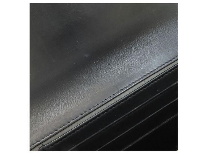 Chanel Camellia Long Wallet Schwarz - Ansicht 12