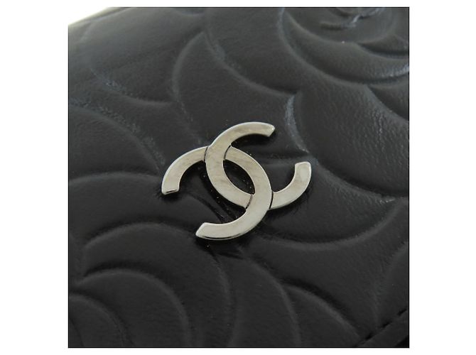 Chanel Camellia Long Wallet Schwarz - Ansicht 20