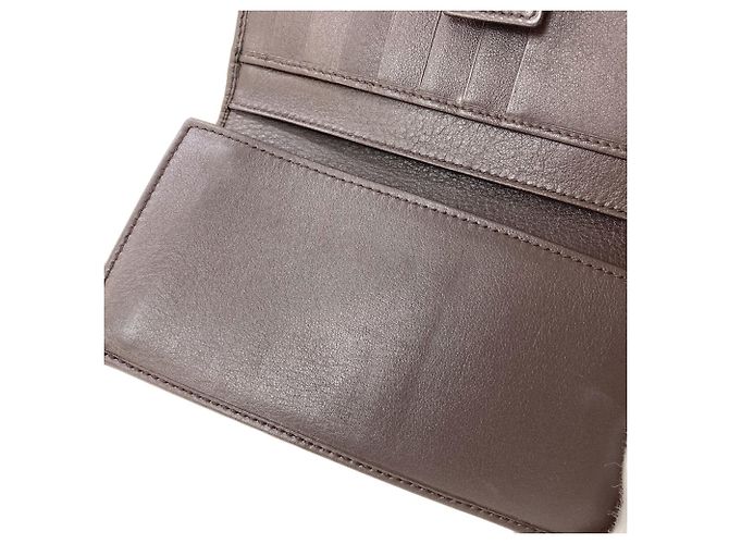 Gucci Brown Canvas Tri-fold Wallet - view 10