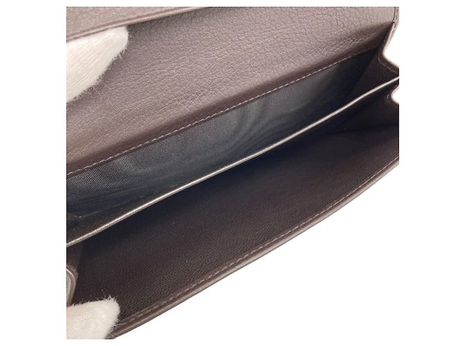 Gucci Brown Canvas Tri-fold Wallet - view 6