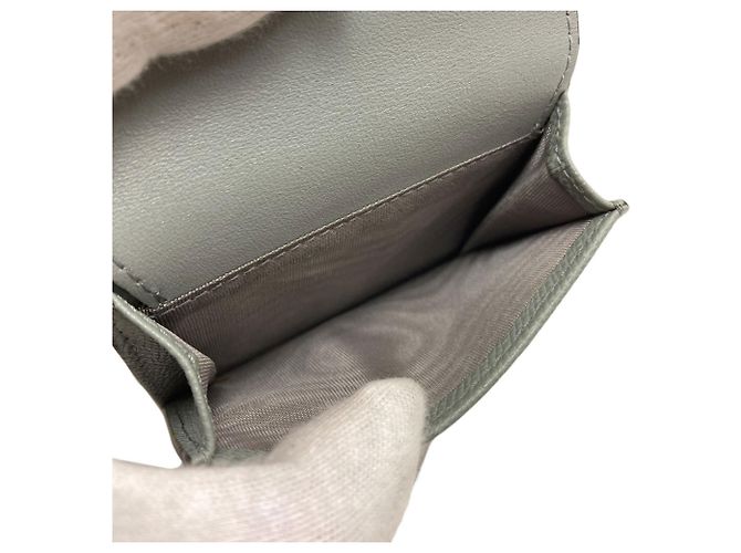 Christian Dior Saddle Lotus Bi-fold Wallet Braun - Ansicht 6