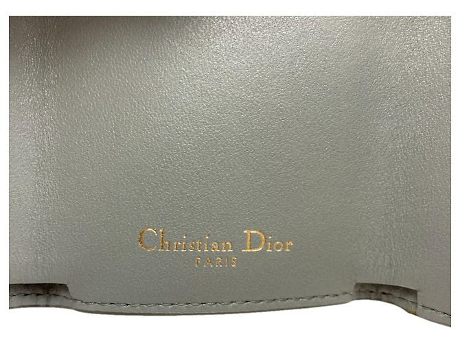Christian Dior Saddle Lotus Bi-fold Wallet Braun - Ansicht 7