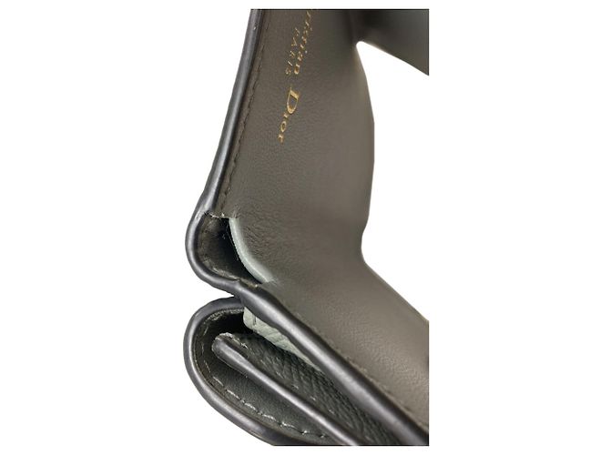 Christian Dior Saddle Lotus Bi-fold Wallet Braun - Ansicht 9