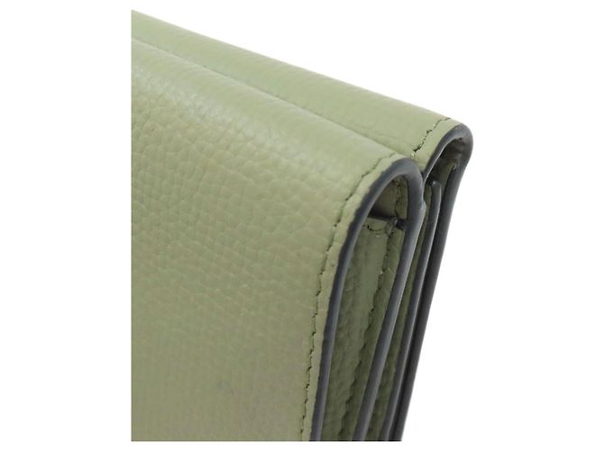 Loewe Anagram Trifold Wallet Grün - Ansicht 16