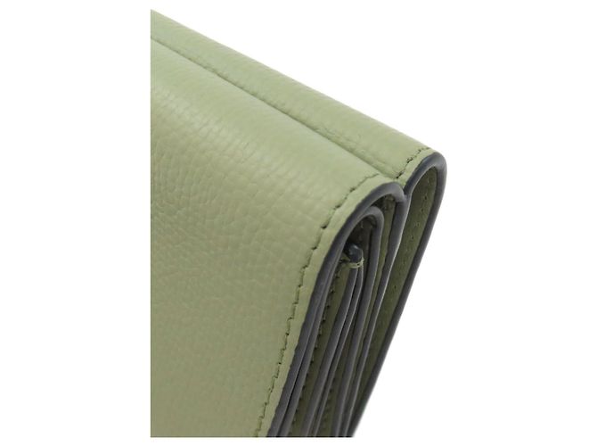 Loewe Anagram Trifold Wallet Grün - Ansicht 17