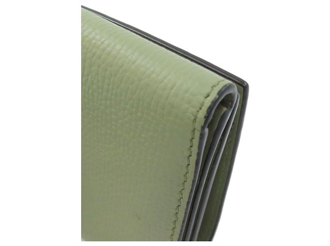 Loewe Anagram Trifold Wallet Grün - Ansicht 19