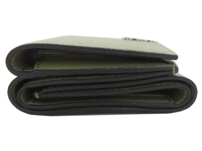 Loewe Anagram Trifold Wallet Grün - Ansicht 3