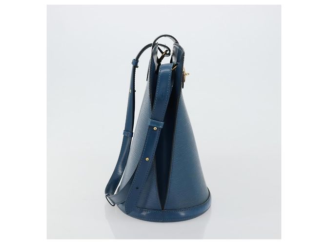 Louis Vuitton Cluny Epi Leather Blu - vista 4