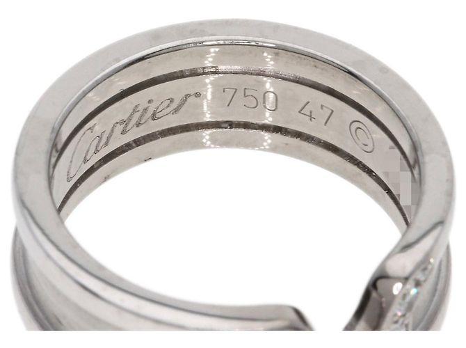 Cartier C2 Ring SM Diamant in 18K Weißgold - Ansicht 5