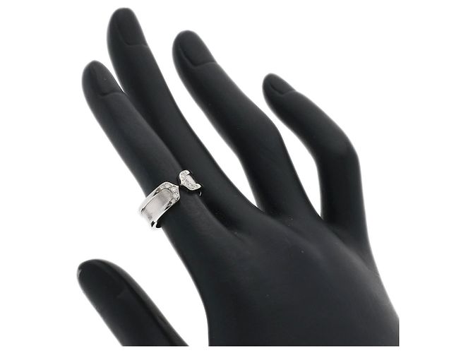 Cartier C2 Ring SM Diamant in 18K Weißgold - Ansicht 7