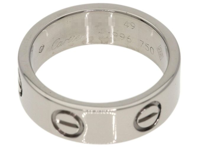 Cartier Love Ring aus 18K Weißgold - Ansicht 4