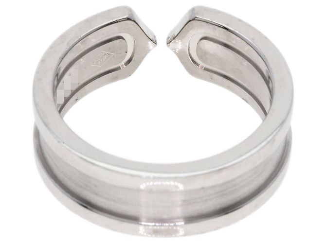 Anello Cartier C2 Diamond Band in oro bianco 18K - vista 4