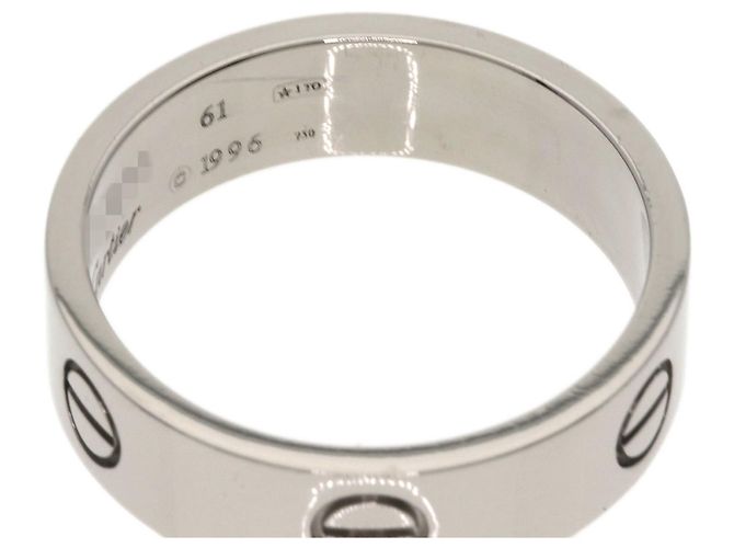 Anillo Love de Cartier en oro blanco de 18K - vista 10