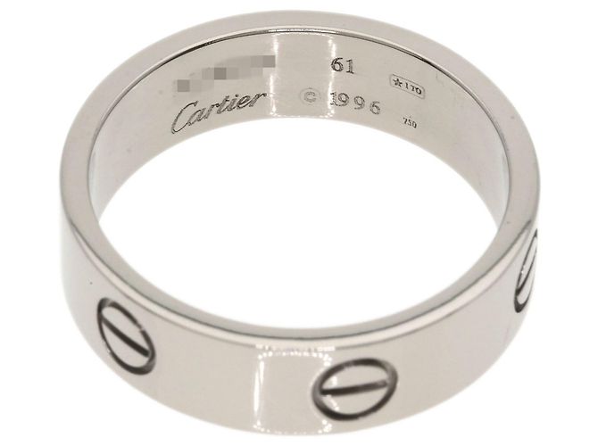 Anillo Love de Cartier en oro blanco de 18K - vista 4