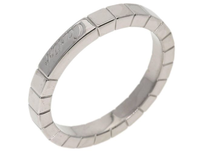 Anello Cartier Lanières #60 in oro bianco 18K - vista 2