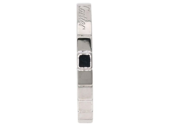Anello Cartier Lanières #60 in oro bianco 18K - vista 3