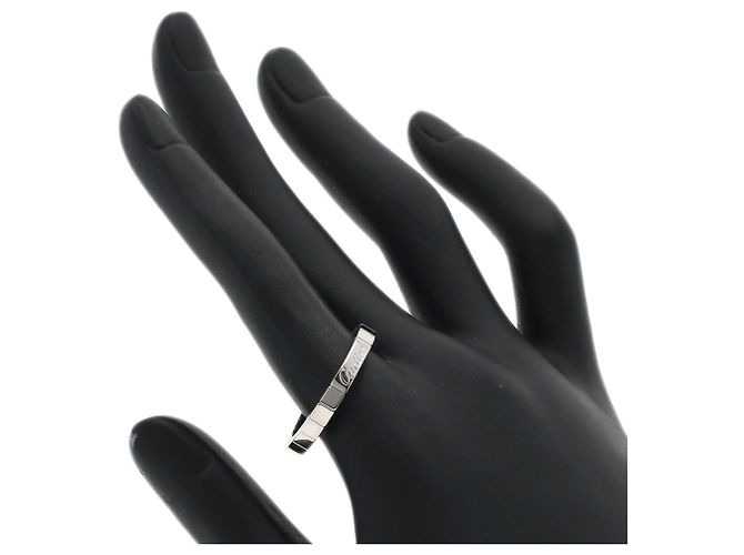 Anello Cartier Lanières #60 in oro bianco 18K - vista 5
