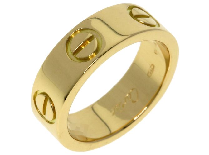 Anello Love di Cartier in oro giallo 18K - vista 2
