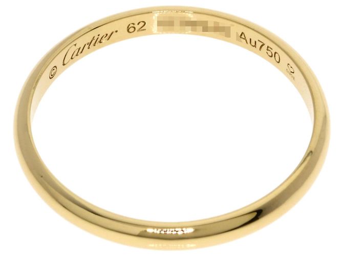 Fede Cartier in oro giallo 18K - vista 4