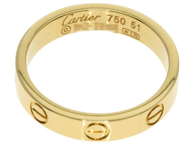Anello Love di Cartier in oro giallo 18K - vista 4