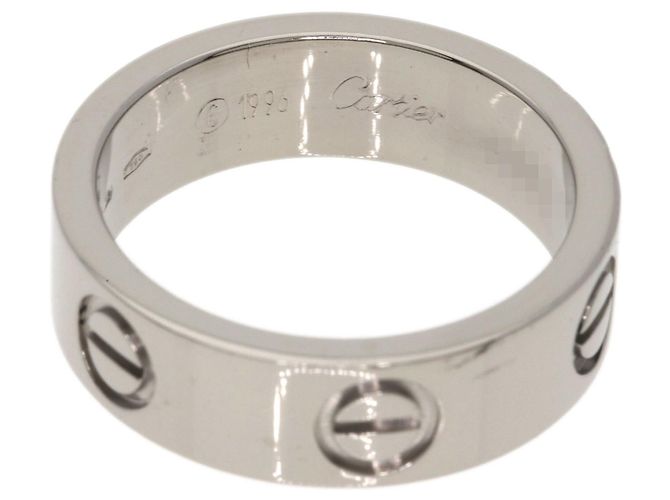 Anello Love in oro bianco 18K Cartier - vue 4
