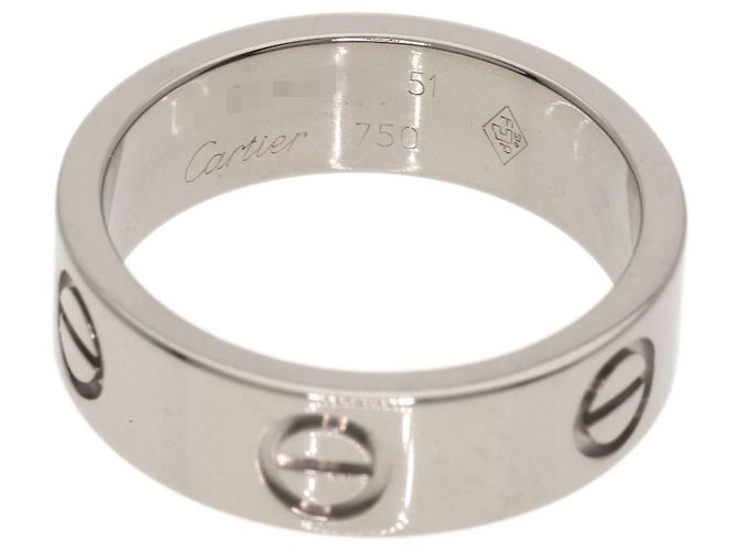 Cartier Love Ring aus 18K Weißgold - Ansicht 4