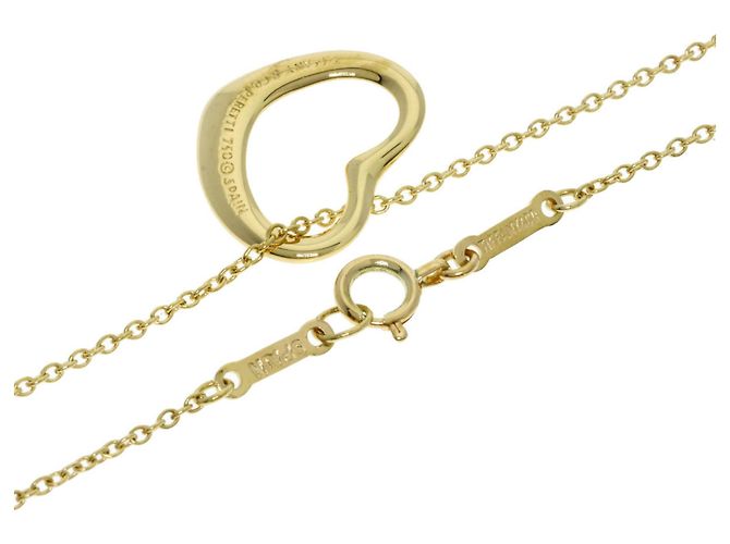 Collana Open Heart di Tiffany & Co. in oro giallo 18K - vista 2