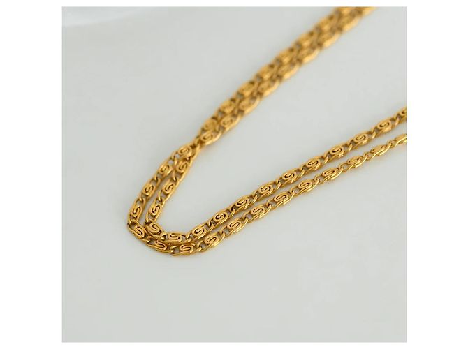 Collana Chanel CC con pendente D'oro - vista 9