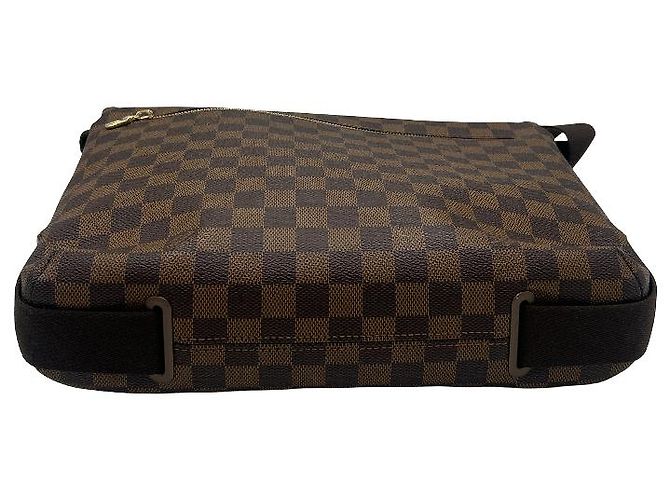 Borsa Louis Vuitton Brooklyn Damier MM Marrone - vista 5