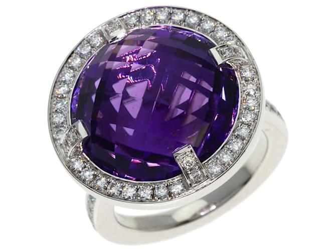 Anello Chaumet Attrape-Moi Amethyst Diamond - vista 2