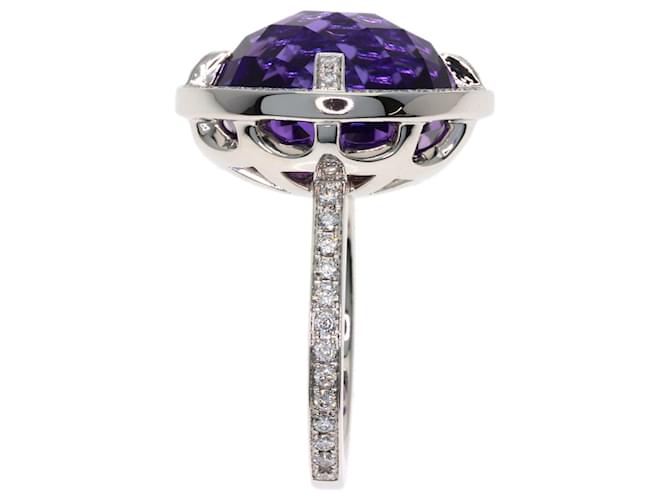 Anello Chaumet Attrape-Moi Amethyst Diamond - vista 3