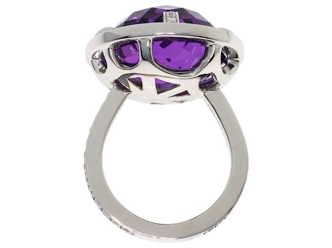 Anello Chaumet Attrape-Moi Amethyst Diamond - vista 4