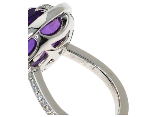 Anello Chaumet Attrape-Moi Amethyst Diamond - vista 6