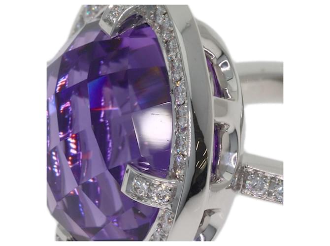 Anello Chaumet Attrape-Moi Amethyst Diamond - vista 8