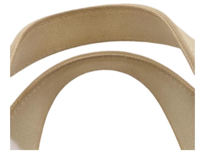 Borsa Chanel Chocolate Bar Canvas Marrone Bianco - vista 14