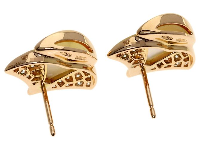 Bulgari Orecchini Diva's Dream in diamante a forma di conchiglia Bvlgari - vista 3