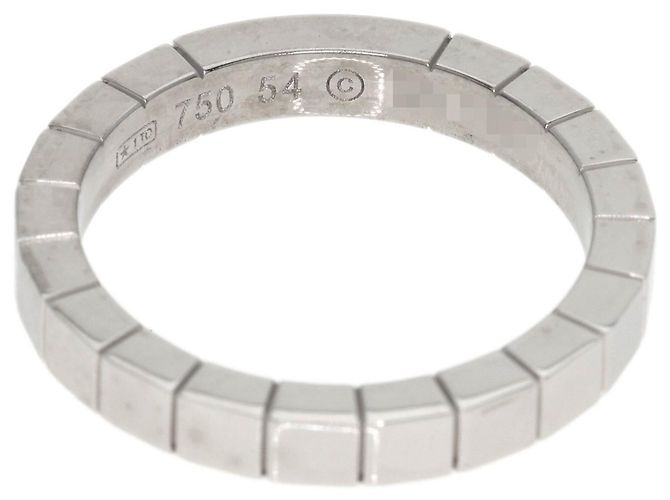 Anello Lanières #54 in oro bianco 18K Cartier - vista 4