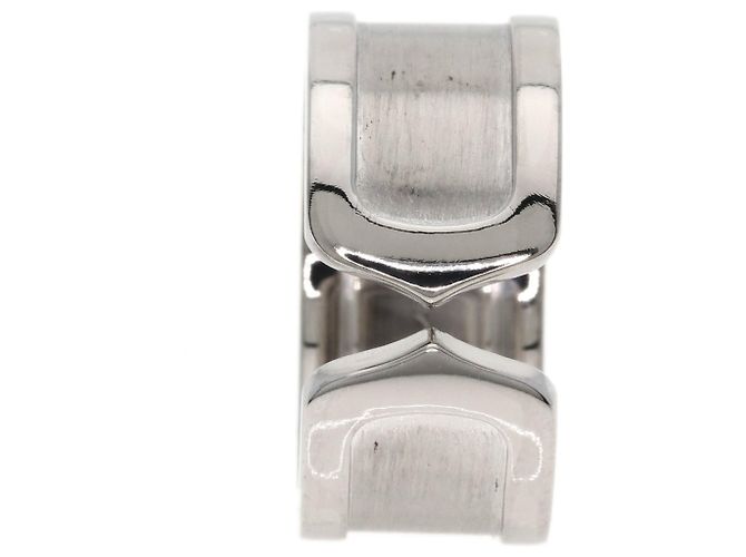 Anello C2 Band in oro bianco 18K Cartier - vista 11