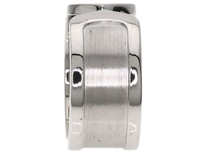 Anello C2 Band in oro bianco 18K Cartier - vista 3