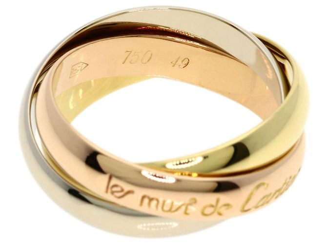 Cartier 3-Farben 18K Bandring - Ansicht 3